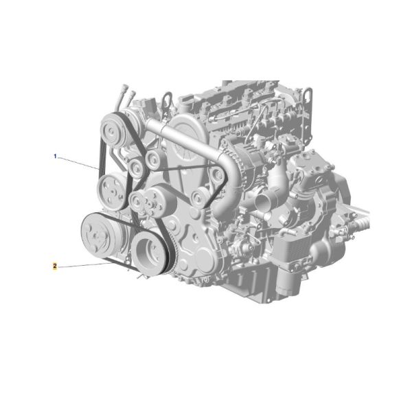 Ремень 850 (4PK) дв. серии "G" (Foton ГАЗ Оригинал) /.PM40004242/